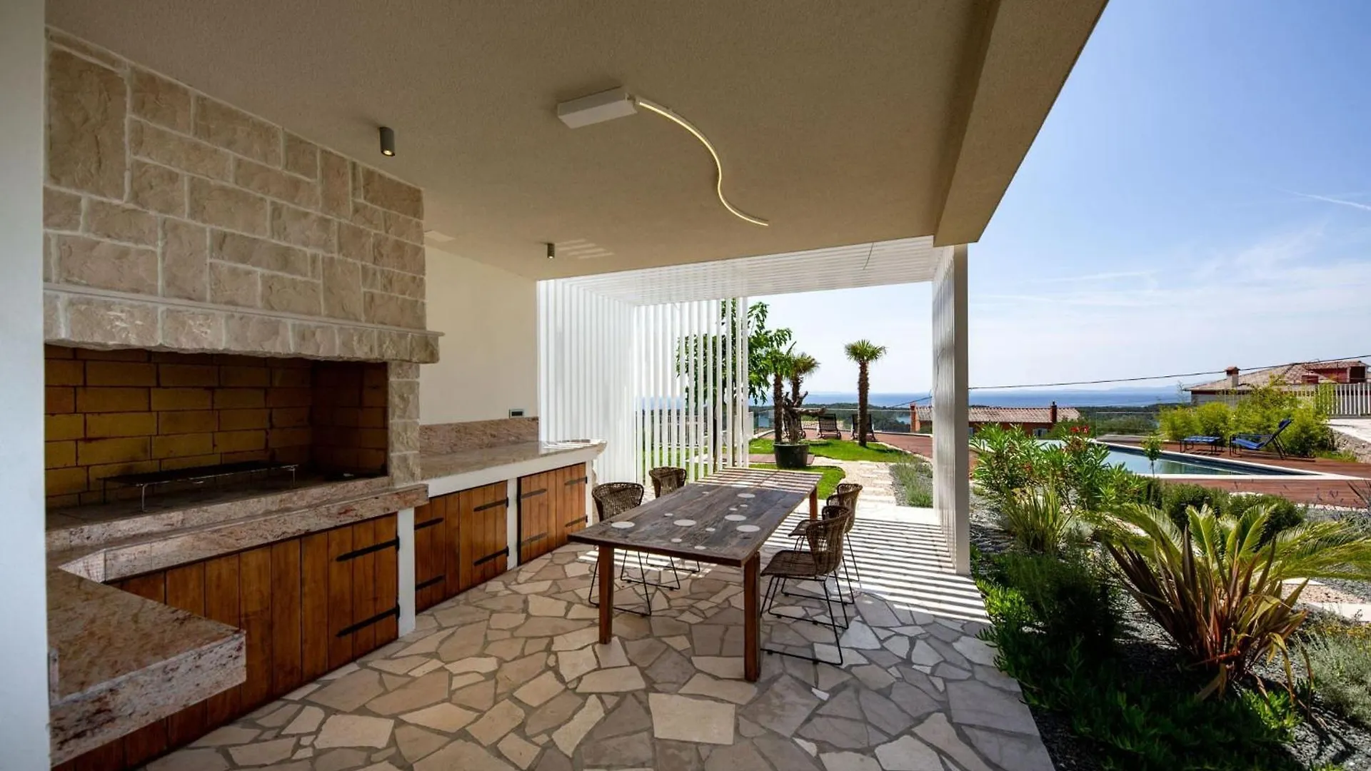 Luxury Villa Mar With Infinity Pool In Rab Palit Croatia